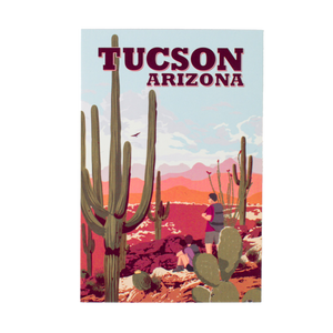 Hiking Trails Tucson Postcard - 105