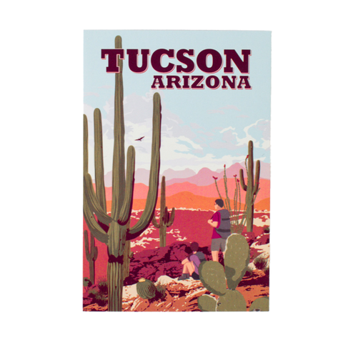 Hiking Trails Tucson Postcard - 105