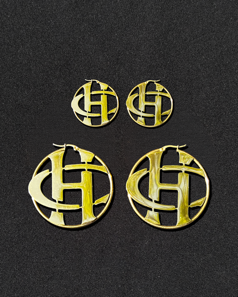 Hotel Congress Logo Earrings