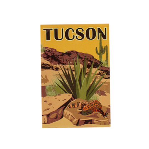 Gila Monster Tucson Magnet