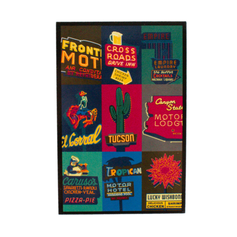 Neon Night Signs Postcard - 111