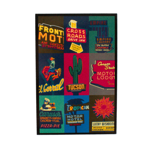 Neon Night Signs Postcard - 111