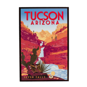 Seven Falls Tucson Postcard - 104