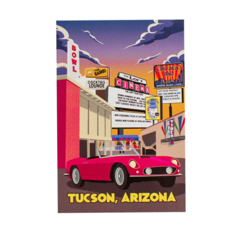 Speedway Tucson Postcard - 124