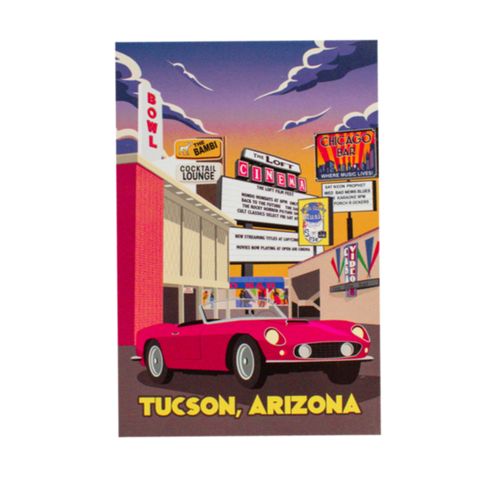 Speedway Tucson Postcard - 124